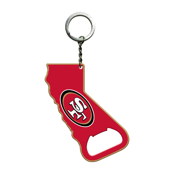 fanmats NFL - San Francisco 49ers Keychain Bottle Opener