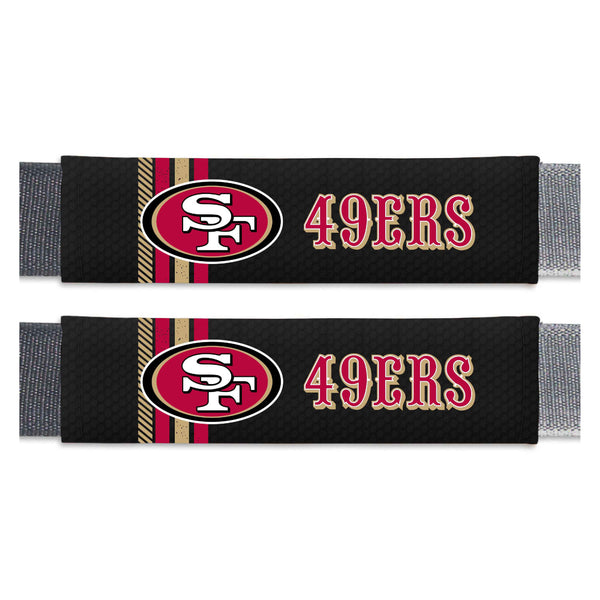 fanmats NFL - San Francisco 49ers Rally Seatbelt Pad - Pair