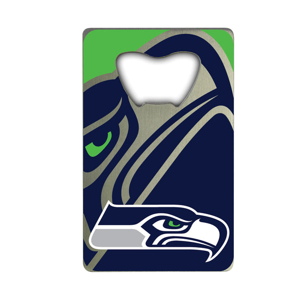 fanmats NFL - Seattle Seahawks Credit Card Bottle Opener