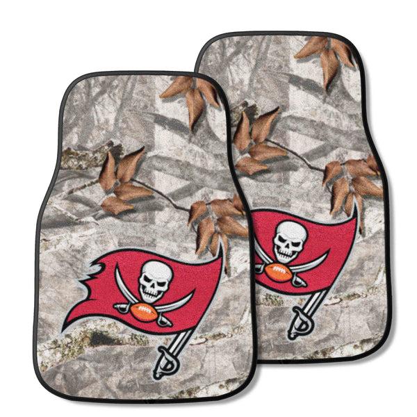 fanmats NFL - Tampa Bay Buccaneers 2-pc Carpet Car Mat Set