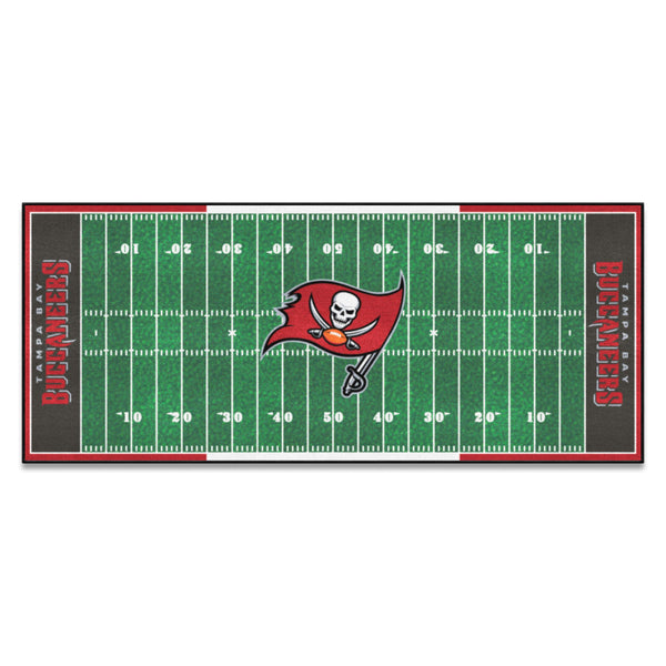 fanmats NFL - Tampa Bay Buccaneers Football Field Runner
