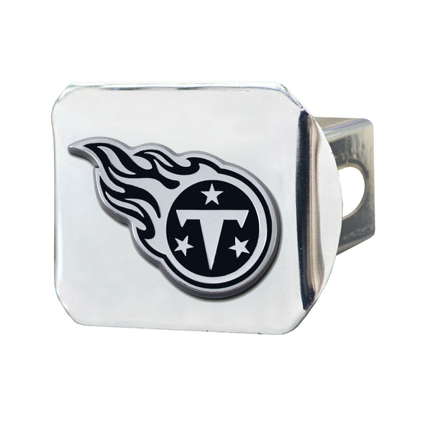 fanmats NFL - Tennessee Titans Chrome on Chrome Hitch Cover