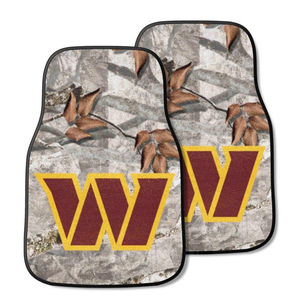 fanmats NFL - Washington Commanders 2-pc Carpet Car Mat Set