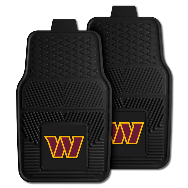 fanmats NFL - Washington Commanders 2-pc Vinyl Car Mat Set