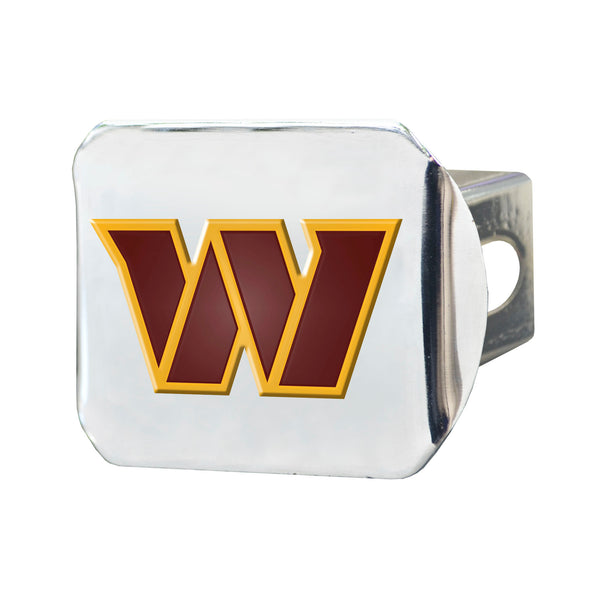 fanmats NFL - Washington Commanders Color on Chrome Hitch Cover