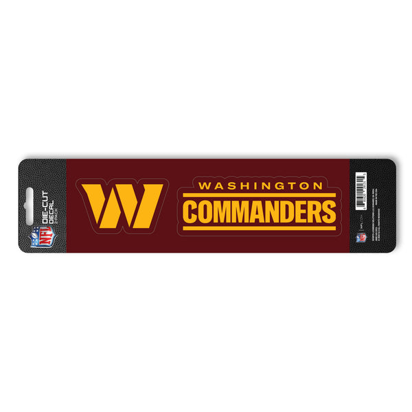 fanmats NFL - Washington Commanders Team Slogan Decal