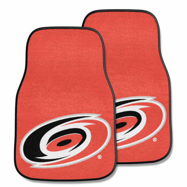 fanmats NHL - Carolina Hurricanes 2-pc Carpet Car Mat Set