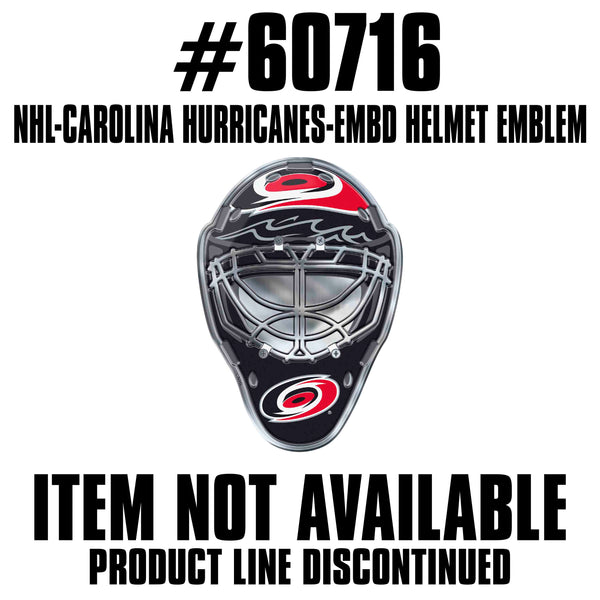 fanmats NHL - Carolina Hurricanes Embossed Helmet Emblem