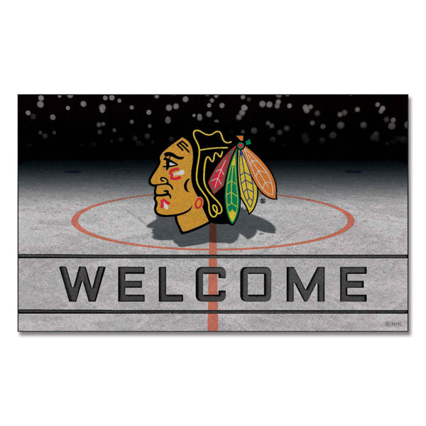 fanmats NHL - Chicago Blackhawks Crumb Rubber Door Mat