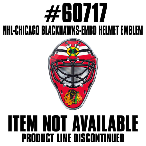 fanmats NHL - Chicago Blackhawks Embossed Helmet Emblem