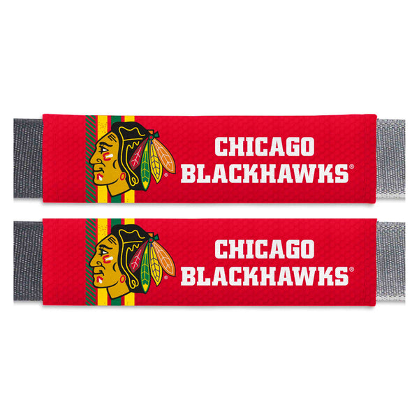 fanmats NHL - Chicago Blackhawks Rally Seatbelt Pad - Pair