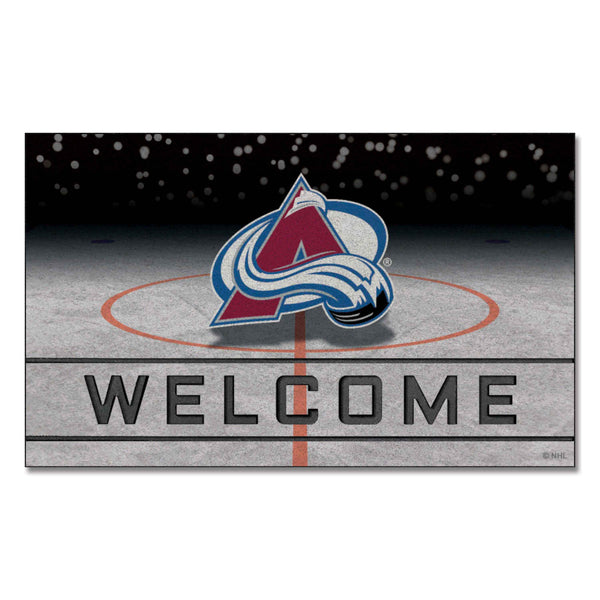 fanmats NHL - Colorado Avalanche Crumb Rubber Door Mat
