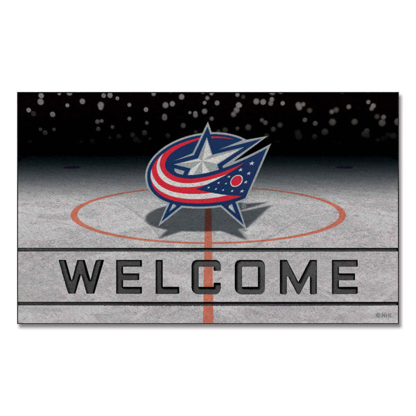 fanmats NHL - Columbus Blue Jackets Crumb Rubber Door Mat