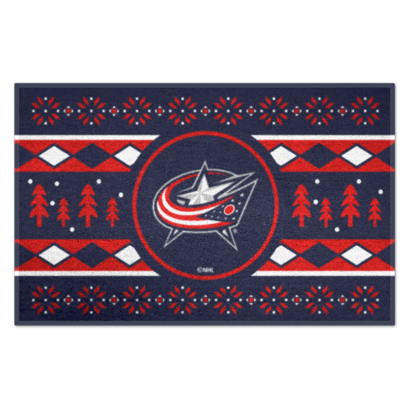 fanmats NHL - Columbus Blue Jackets HOLIDAY SWEATER STARTER