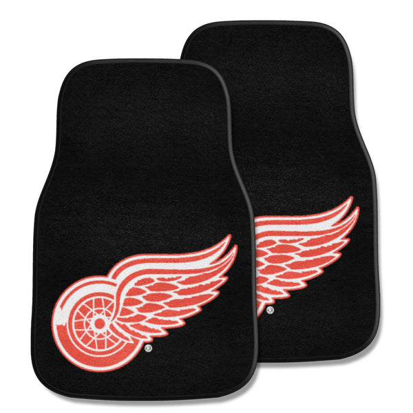 fanmats NHL - Detroit Red Wings 2-pc Carpet Car Mat Set