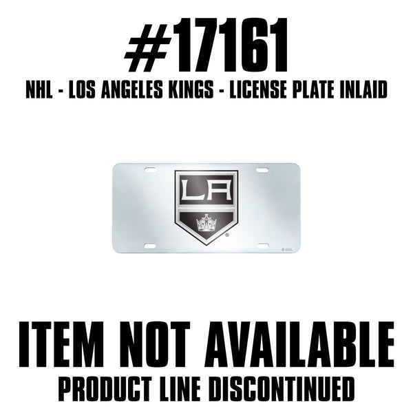 fanmats NHL - Los Angeles Kings Chrome Diecast License Plate