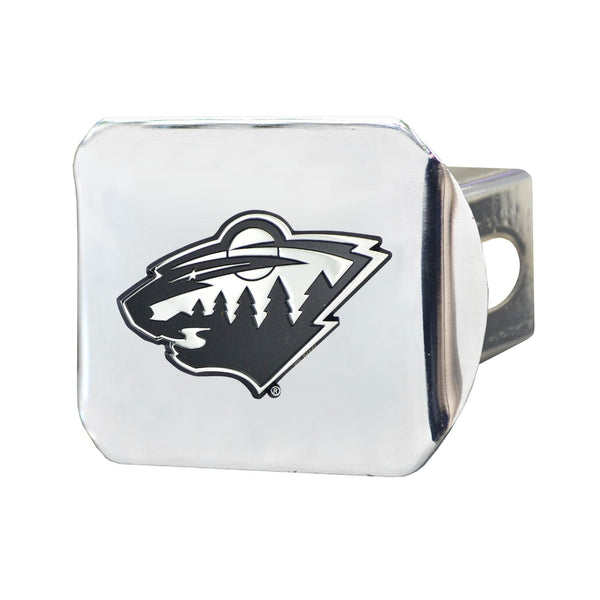 fanmats NHL - Minnesota Wild Chrome on Chrome Hitch Cover