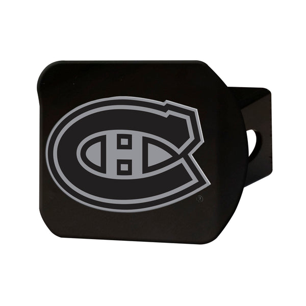 fanmats NHL - Montreal Canadiens Chrome on Black Hitch Cover