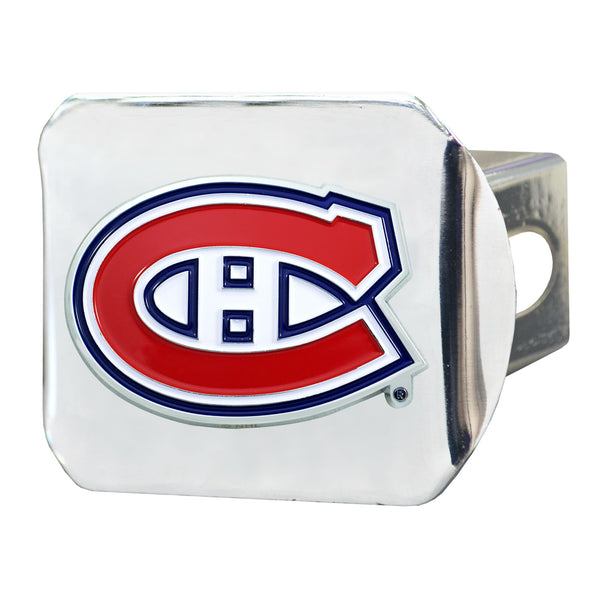 fanmats NHL - Montreal Canadiens Color on Chrome Hitch Cover