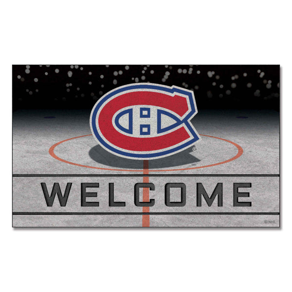 fanmats NHL - Montreal Canadiens Crumb Rubber Door Mat