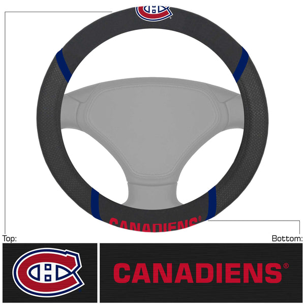 fanmats NHL - Montreal Canadiens Steering Wheel Cover