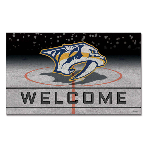 fanmats NHL - Nashville Predators Crumb Rubber Door Mat