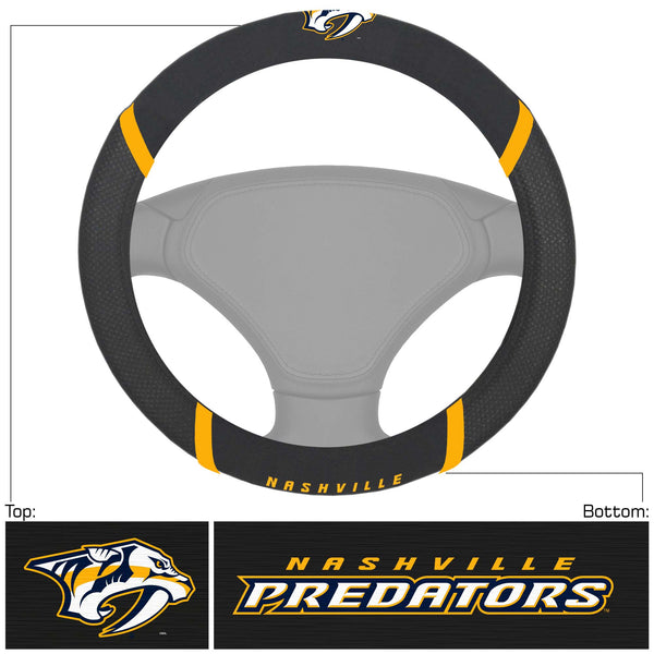 fanmats NHL - Nashville Predators Steering Wheel Cover