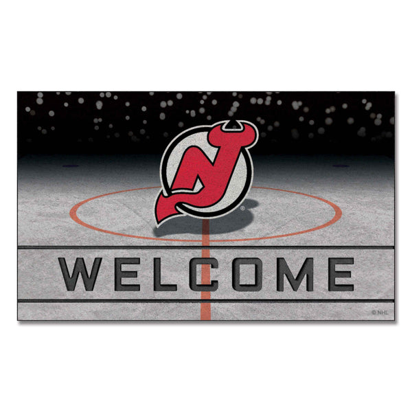 fanmats NHL - New Jersey Devils Crumb Rubber Door Mat