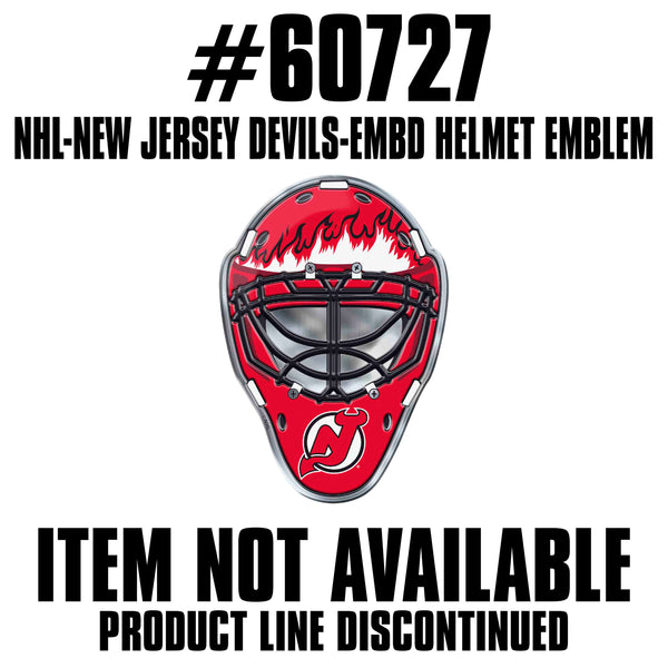 fanmats NHL - New Jersey Devils Embossed Helmet Emblem