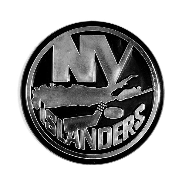 fanmats NHL - New York Islanders Molded Chrome Emblem