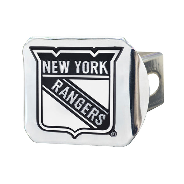 fanmats NHL - New York Rangers Chrome on Chrome Hitch Cover