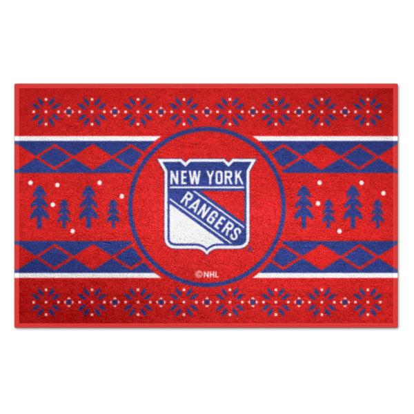 fanmats NHL - New York Rangers HOLIDAY SWEATER STARTER