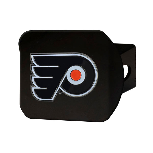 fanmats NHL - Philadelphia Flyers Color on Black Hitch Cover