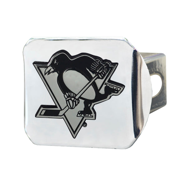 fanmats NHL - Pittsburgh Penguins Chrome on Chrome Hitch Cover