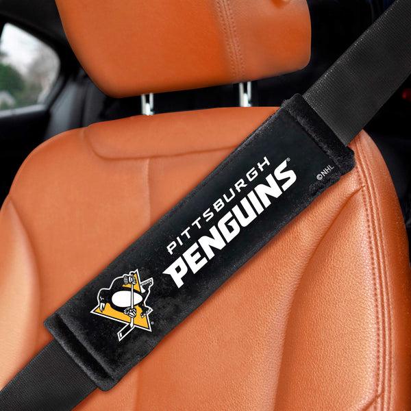 fanmats NHL - Pittsburgh Penguins Embroidered Seatbelt Pad - Pair