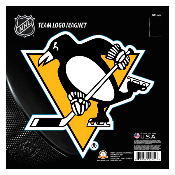 fanmats NHL - Pittsburgh Penguins Large Team Logo Magnet