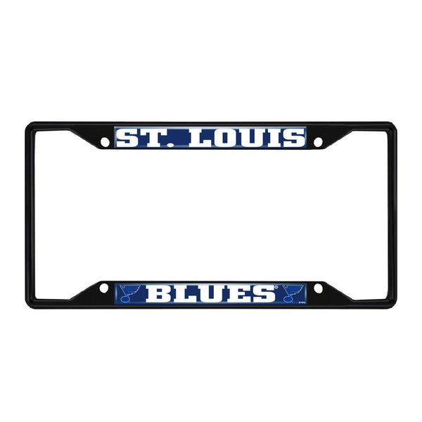fanmats NHL - St. Louis Blues Black License Plate Frame