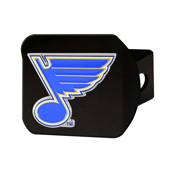 fanmats NHL - St. Louis Blues Color on Black Hitch Cover