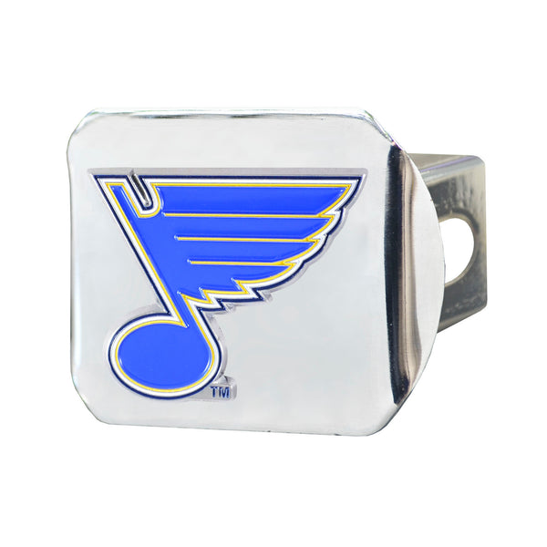 fanmats NHL - St. Louis Blues Color on Chrome Hitch Cover