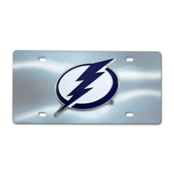 fanmats NHL - Tampa Bay Lightning Chrome Diecast License Plate