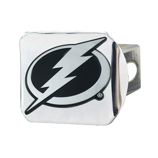 fanmats NHL - Tampa Bay Lightning Chrome on Chrome Hitch Cover