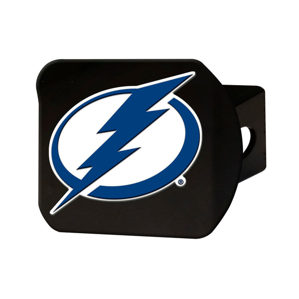 fanmats NHL - Tampa Bay Lightning Color on Black Hitch Cover