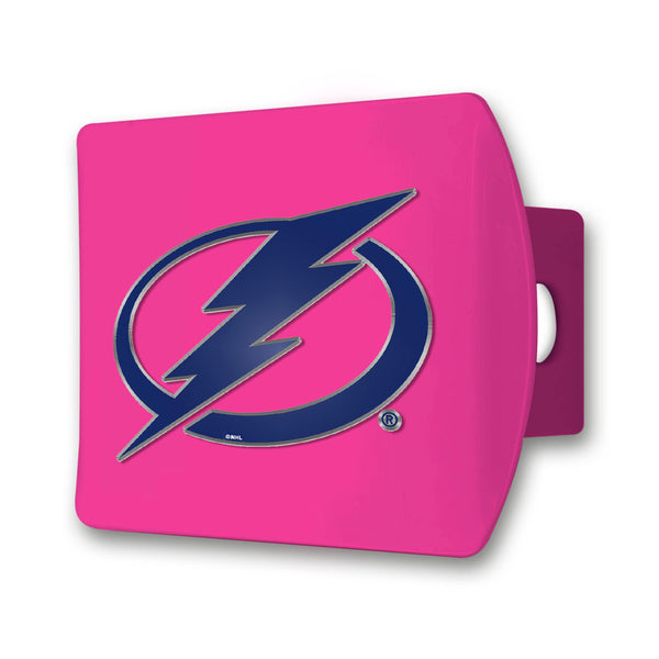 fanmats NHL - Tampa Bay Lightning Color on Pink Hitch Cover