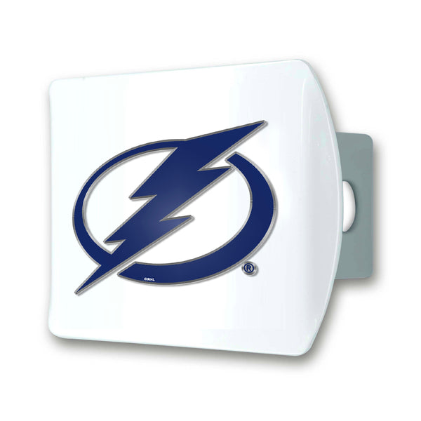 fanmats NHL - Tampa Bay Lightning Color on White Hitch Cover