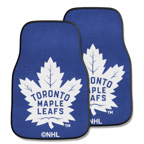 fanmats NHL - Toronto Maple Leafs 2-pc Carpet Car Mat Set