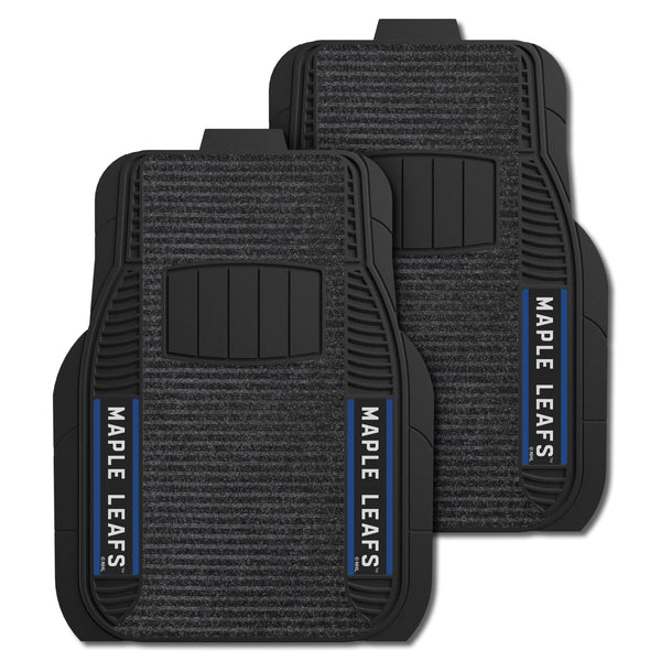 fanmats NHL - Toronto Maple Leafs 2-pc Deluxe Car Mat Set