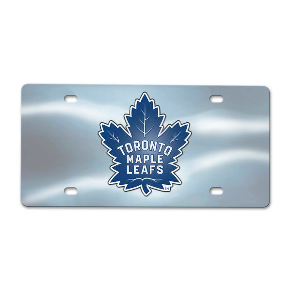 fanmats NHL - Toronto Maple Leafs Chrome Diecast License Plate