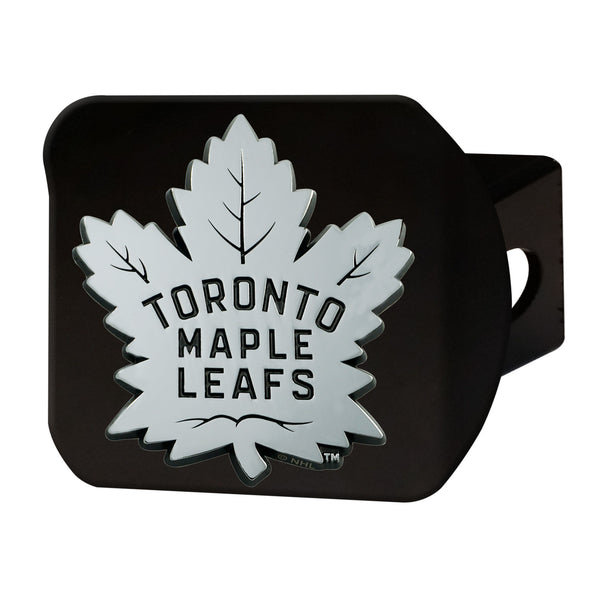 fanmats NHL - Toronto Maple Leafs Chrome on Black Hitch Cover