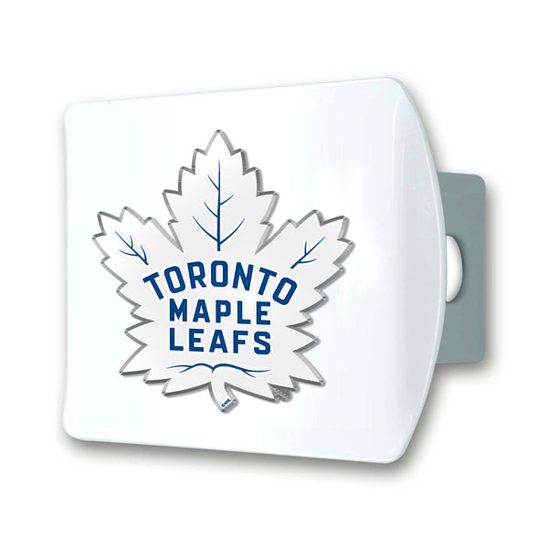 fanmats NHL - Toronto Maple Leafs Color on White Hitch Cover