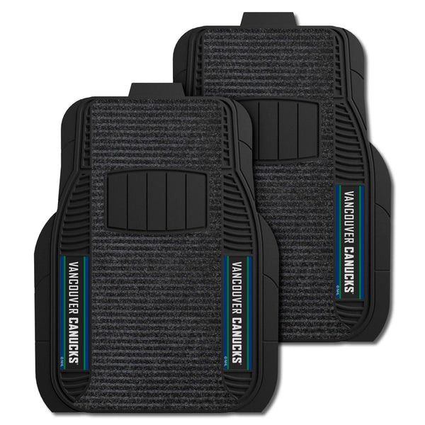 fanmats NHL - Vancouver Canucks 2-pc Deluxe Car Mat Set